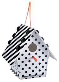 Black and White Birdhouses – Environment for the Americas