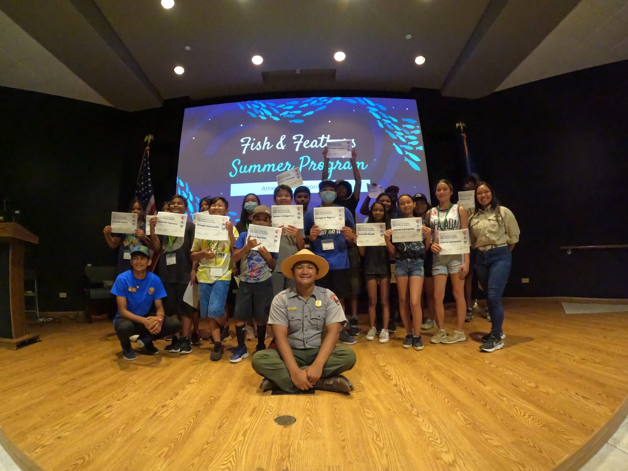 American Memorial Park's Fish and Feathers Summer Program - Environment ...