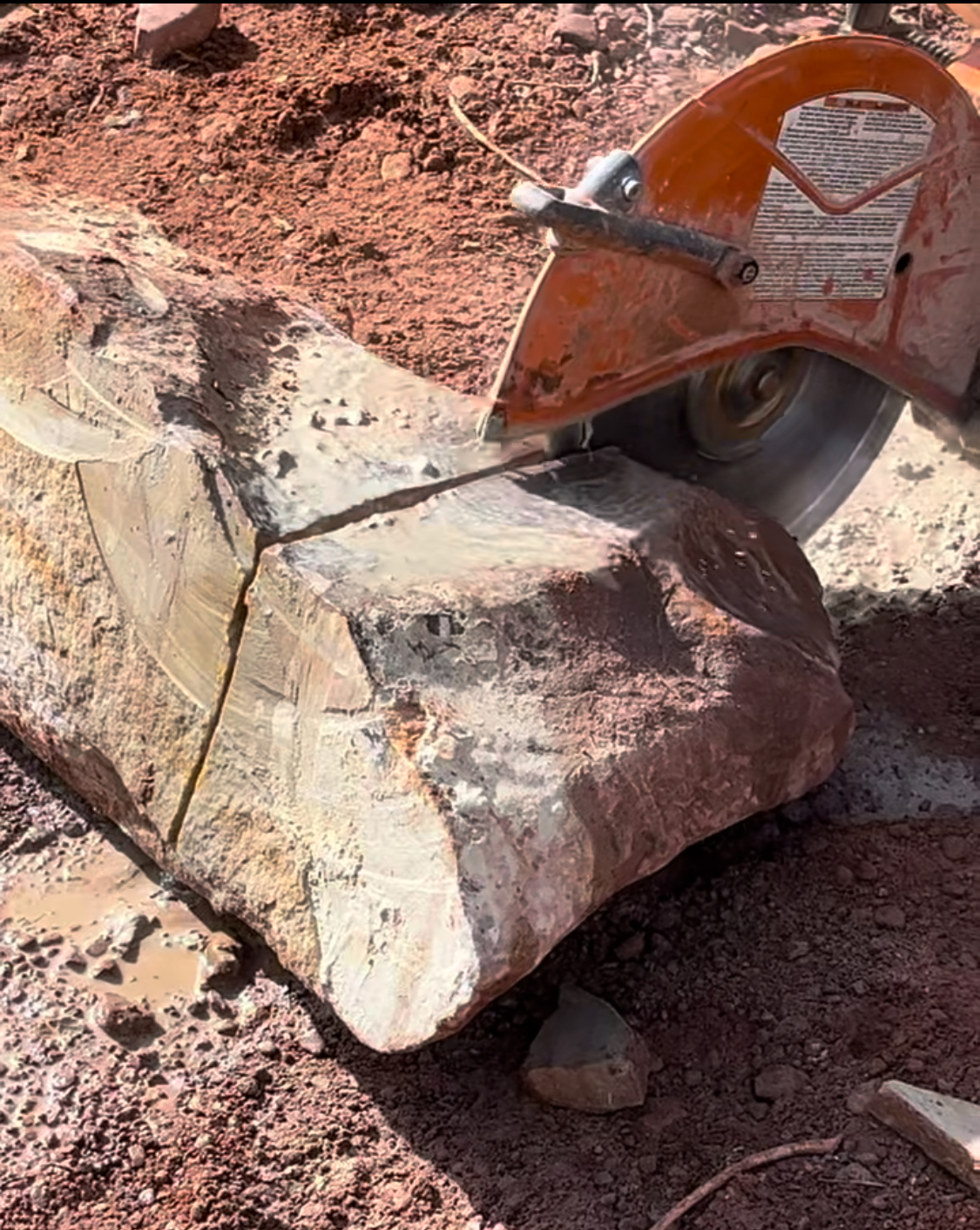 String Saw For Rocks Crosscuts, Chainsaws, and Rock Saws! - Environment for the Americas