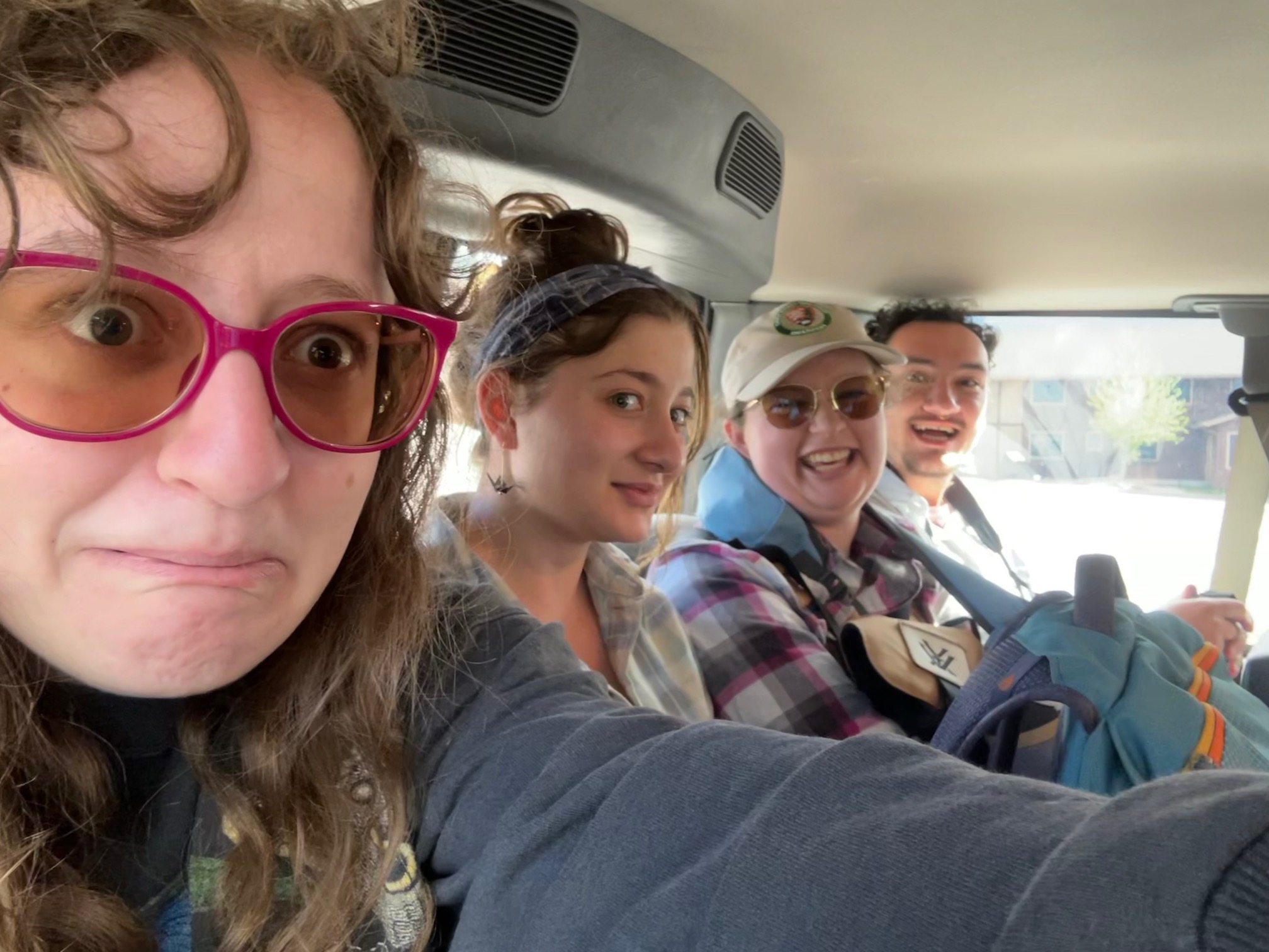 Left to Right Mattie, Lily, Amanda, and Nick