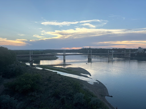 Sunset On the Meridian Bridge